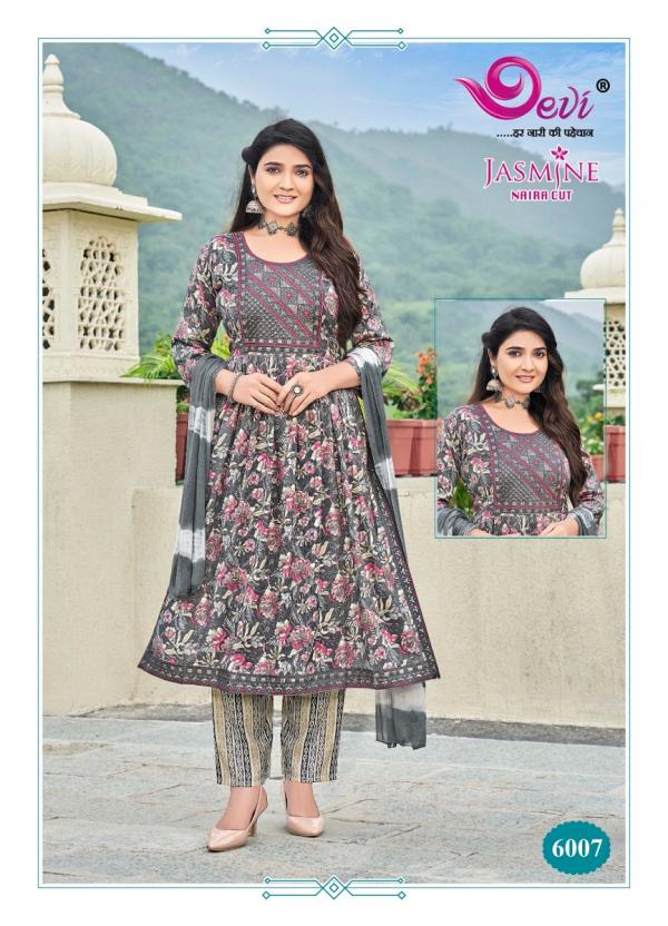 Devi Jasmine Vol-6 – Nyra Cut Kurti With Pant & Dupatta